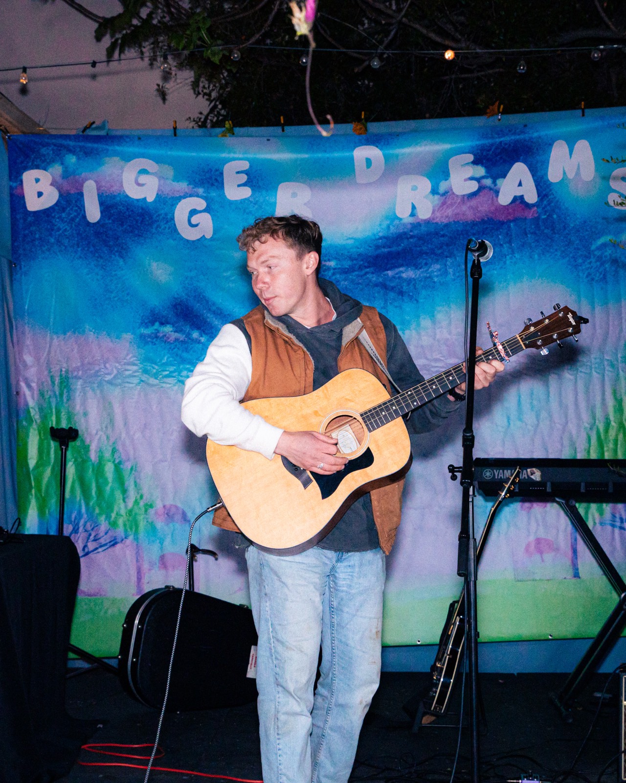 Shawn Chasten performing live on stage
